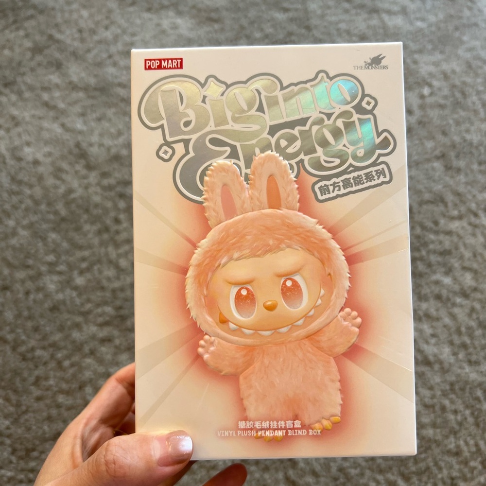UNOPENED LABUBU big into energy blind box